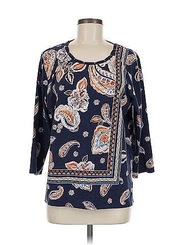 Alfred Dunner 3/4 Sleeve Blouse (view 1)