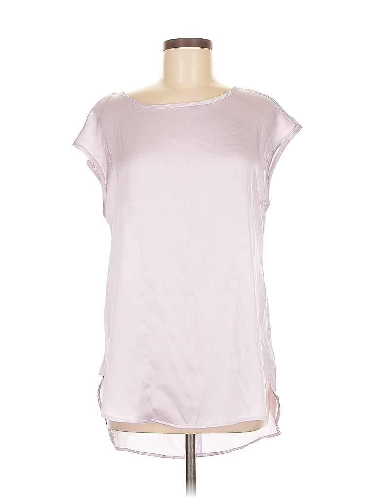 Pre-owned Banana Republic Short Sleeve Blouse In Pink