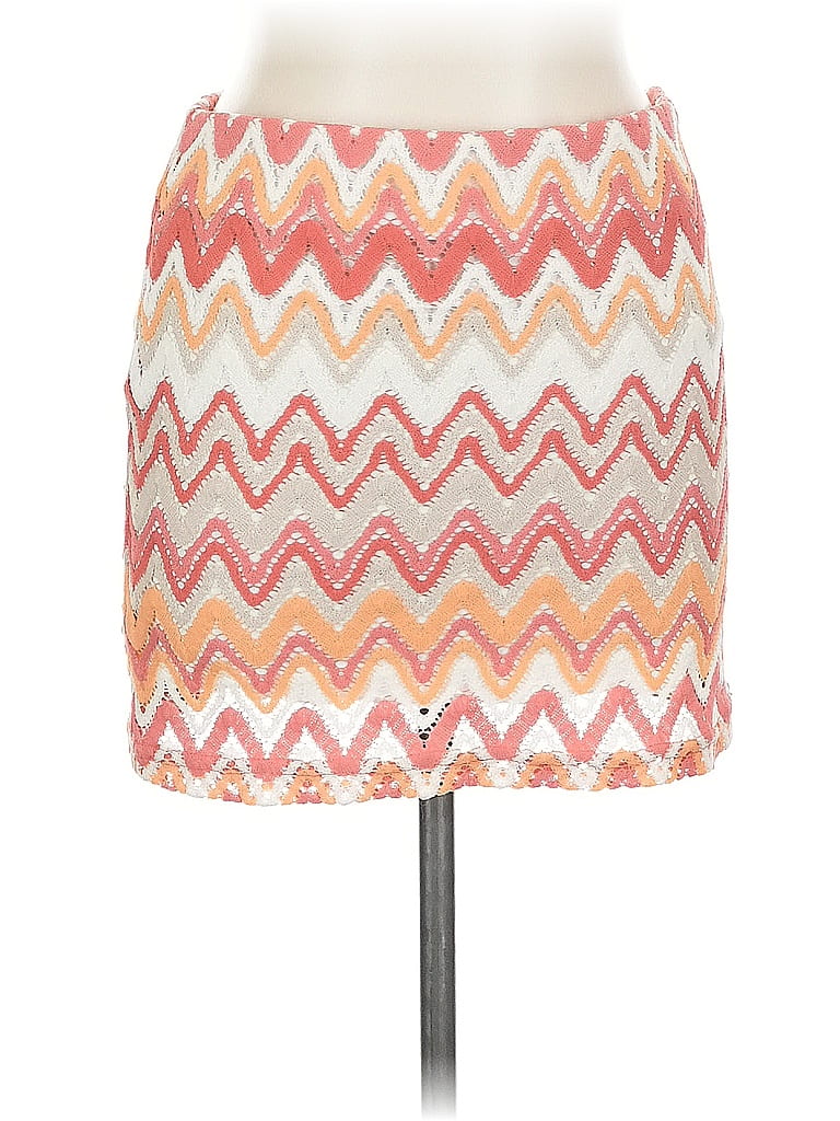 Pre-owned Lucy Love Casual Skirt In Orange