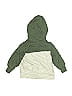 Carter's 100% Cotton Stripes Green Zip Up Hoodie 0-3 MO / 3 MO - photo 2