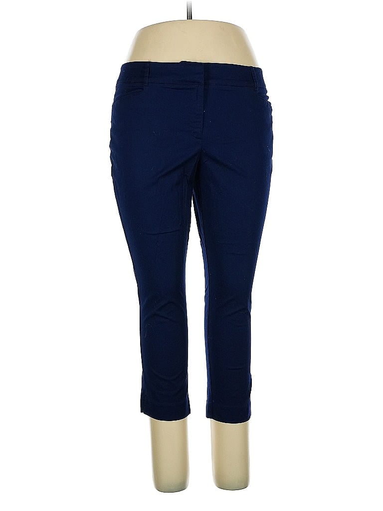 Pre-owned New York And Company Active Pants In Blue