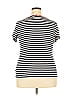 Chaps 100% Cotton Stripes Red Short Sleeve T-Shirt Size 2X - photo 2