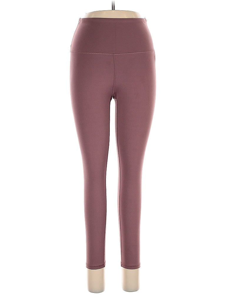 ZOBHA Pre-owned Active Pants In Burgundy