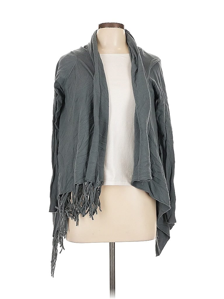 Pre-owned Lovestitch Cardigan Sweater In Gray