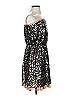 DKNY Jeans 100% Polyester Metallic Silver Cocktail Dress Size XS - photo 4