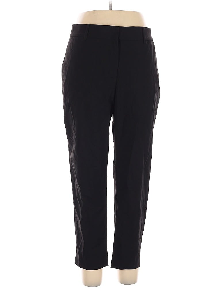 Pre-owned H&m Casual Pants In Black