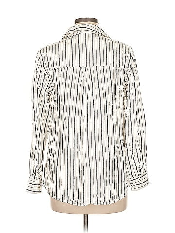 Isabel Maternity 3/4 Sleeve Button-Down Shirt (view 2)