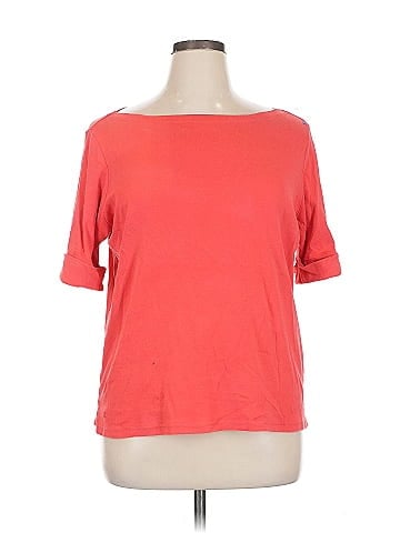 Lauren by Ralph Lauren 3/4 Sleeve T-Shirt (view 1)