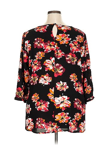 Lane Bryant Outlet 3/4 Sleeve Blouse (view 2)