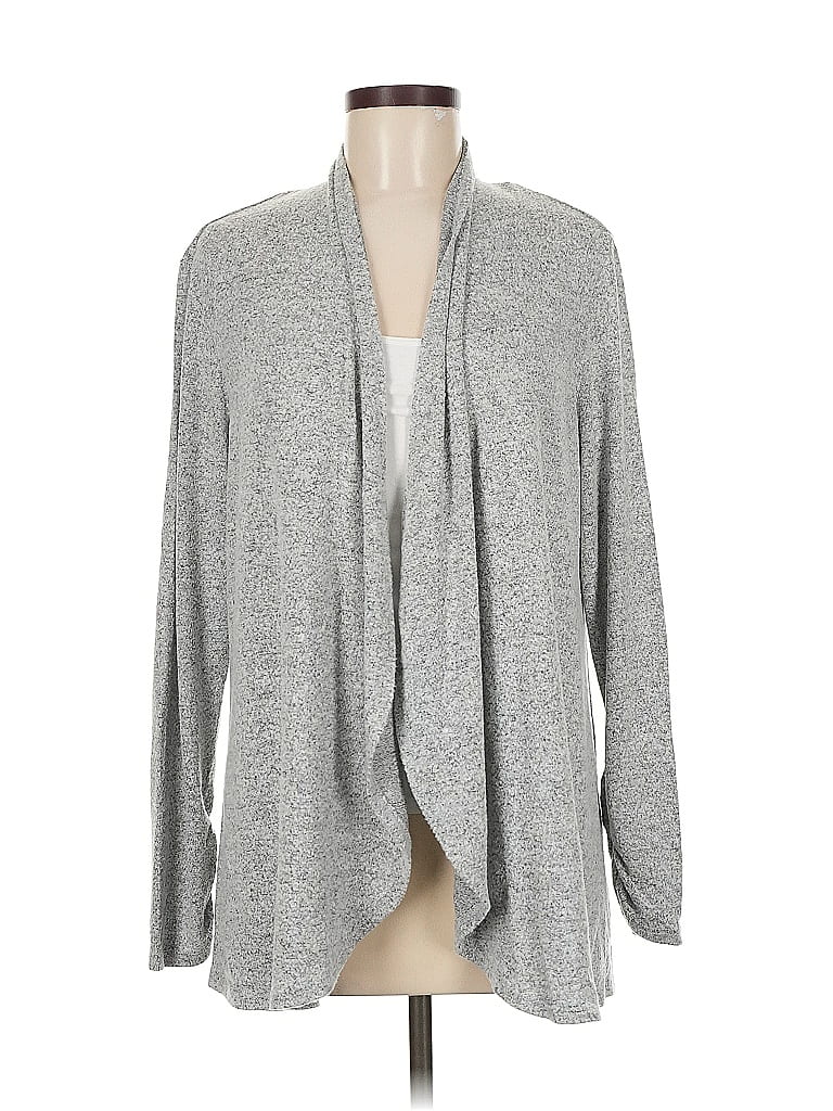 I.N. STUDIO Pre-owned Cardigan Sweater In Gray