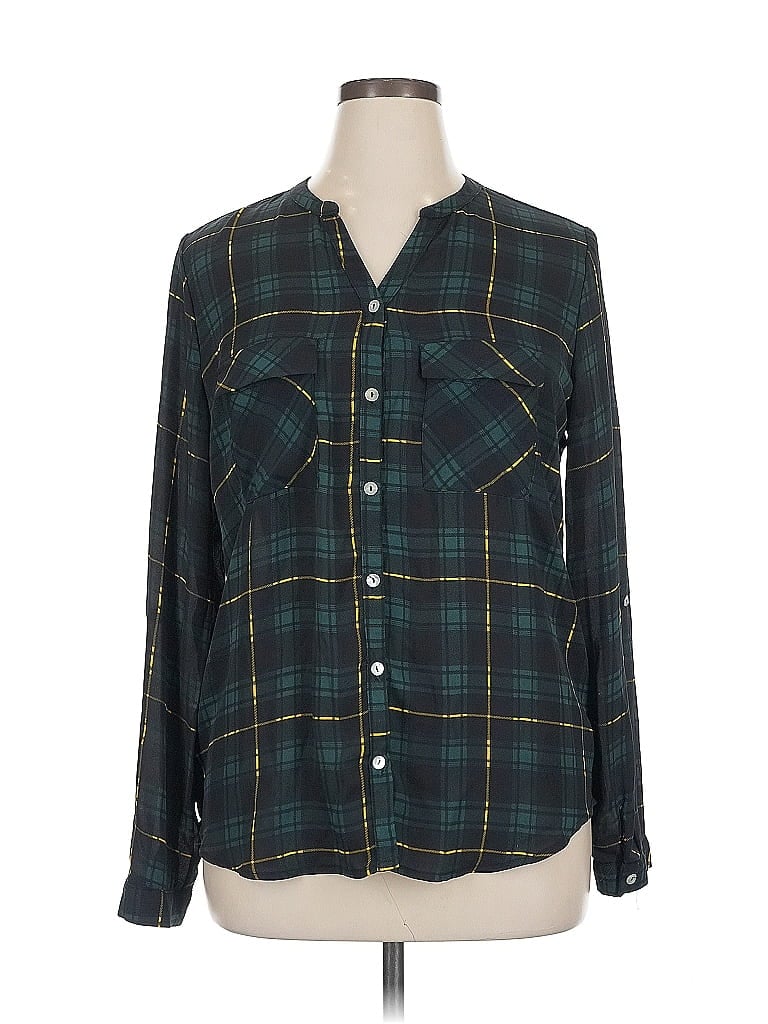 Click to view more detailed imagery on our partner's website Pre-owned Alice Blue Long Sleeve Blouse In Blue