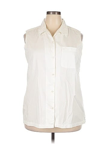 Cabin Creek Sleeveless Button-Down Shirt (view 1)