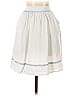 Sam & Lavi 100% Polyester Solid Ivory Casual Skirt Size S - photo 1