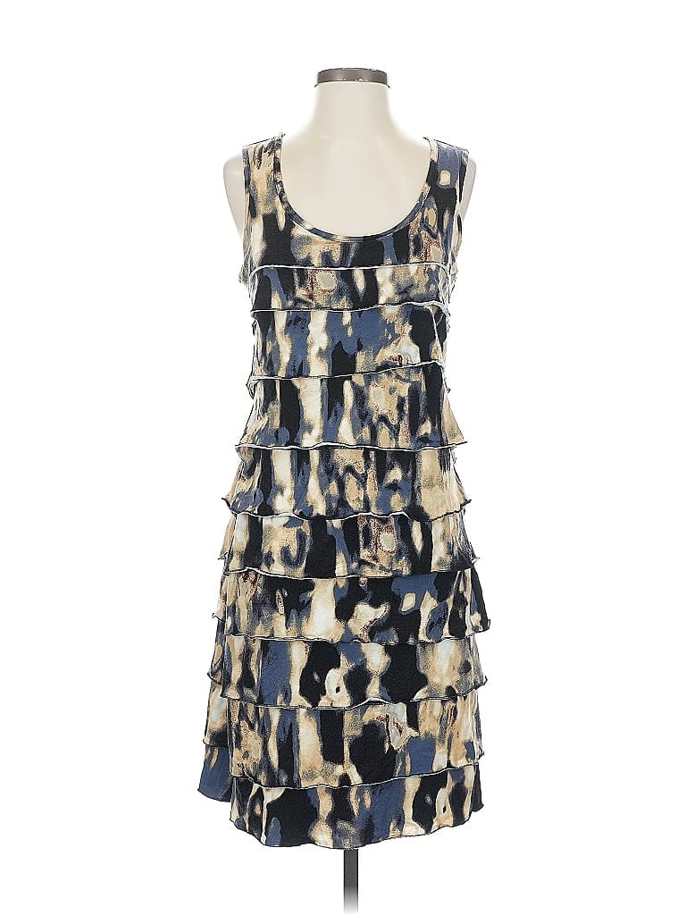 Pre-owned Ann Taylor Factory Cocktail Dress In Blue