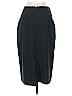 Tahari Solid Black Casual Skirt Size S - photo 2