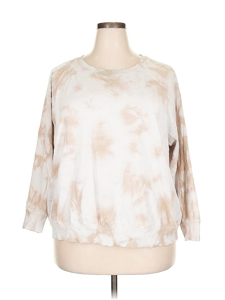 Pre-owned Old Navy Sweatshirt In White