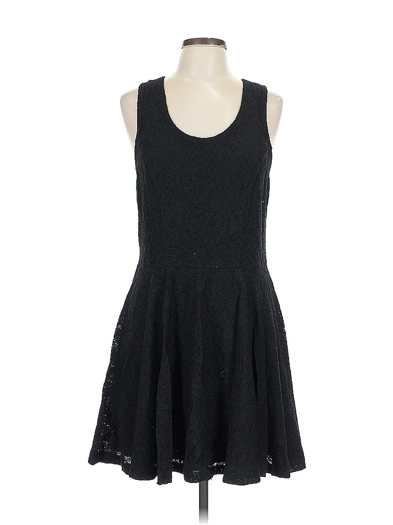 Pre-owned Express Casual Dress In Black