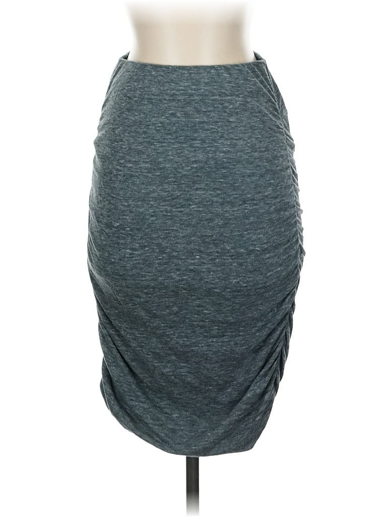 Pre-owned Old Navy Casual Skirt In Gray