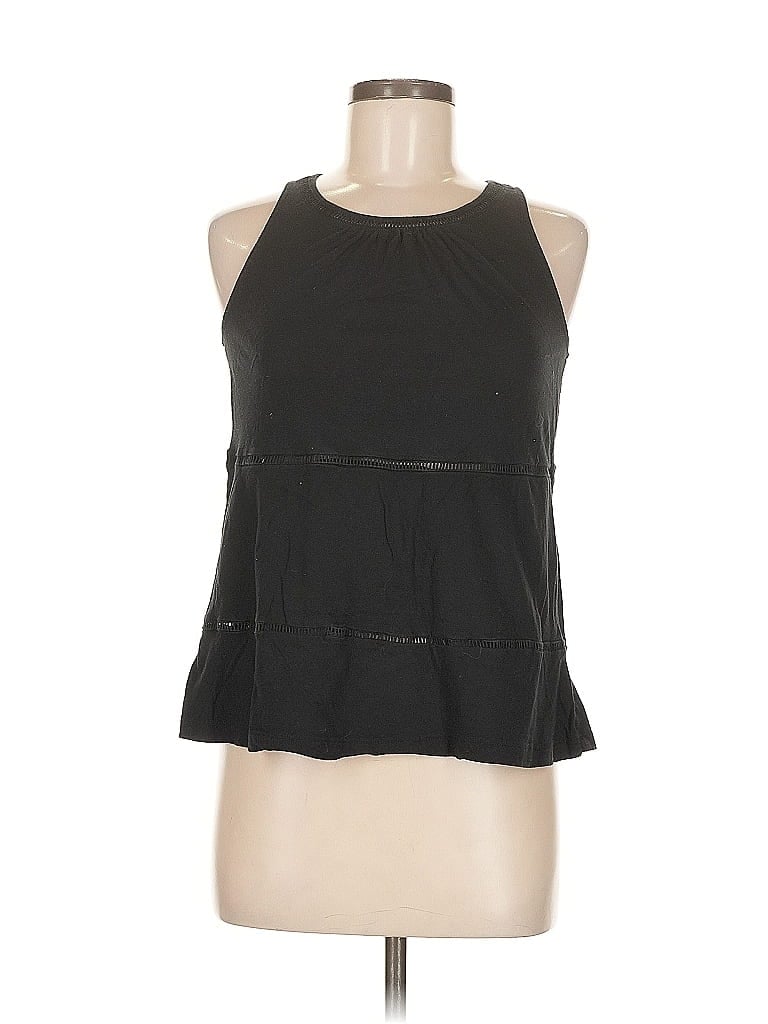 Pre-owned Old Navy Tank Top Black Halter Neckline Tops