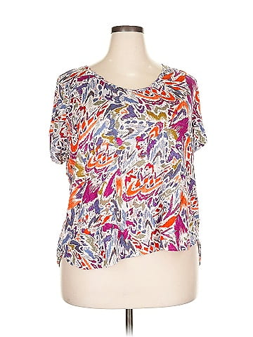 Nicole Miller New York Short Sleeve Blouse (view 1)
