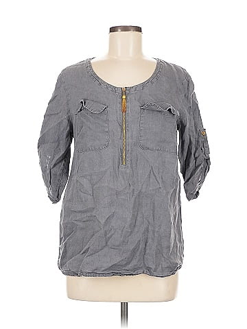 Ellen Tracy 3/4 Sleeve Blouse (view 1)