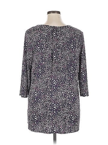 AK Anne Klein 3/4 Sleeve Blouse (view 2)