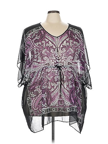 Lane Bryant Outlet 3/4 Sleeve T-Shirt (view 1)