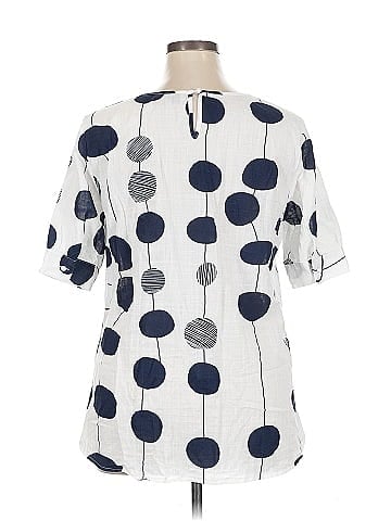 Emery Rose Short Sleeve Blouse (view 2)