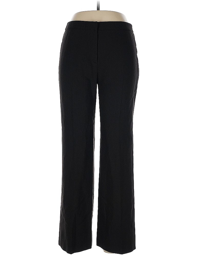 Pre-owned Giorgio Armani Wool Pants In Black