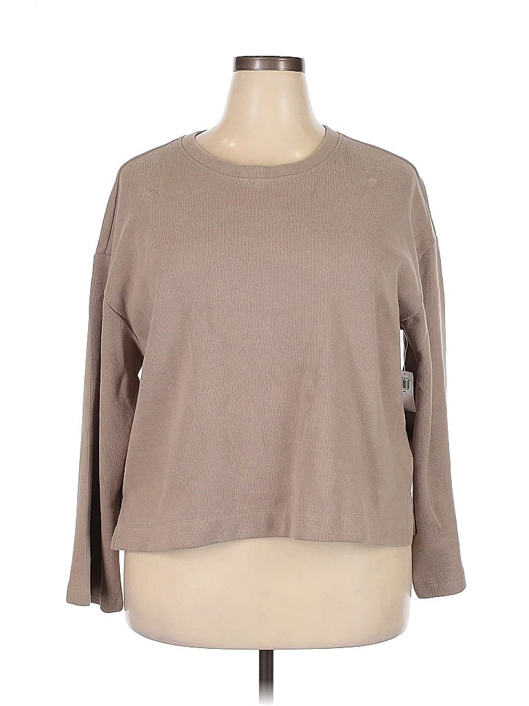 Pre-owned Old Navy Pullover Sweater In Brown