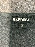 Express Solid Gray Casual Dress Size M - photo 6
