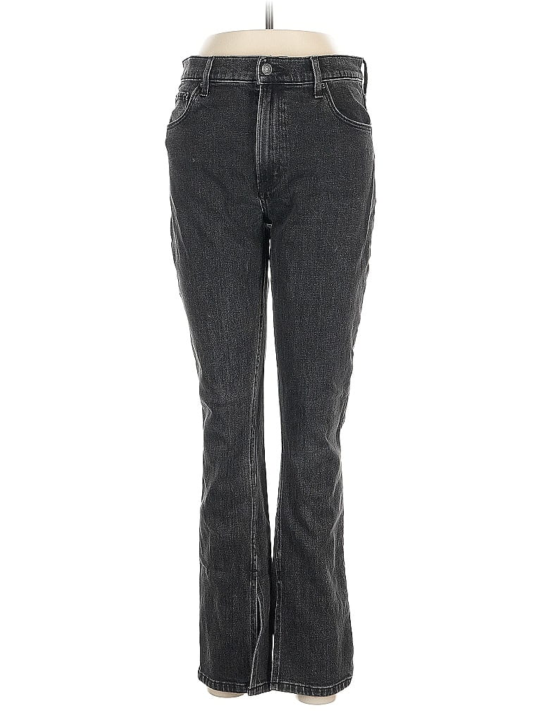 Pre-owned Abercrombie & Fitch Jeans In Gray