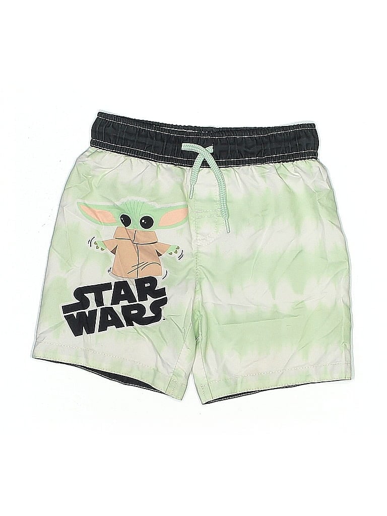 Pre-owned Star Wars Kids' Board Shorts In Green