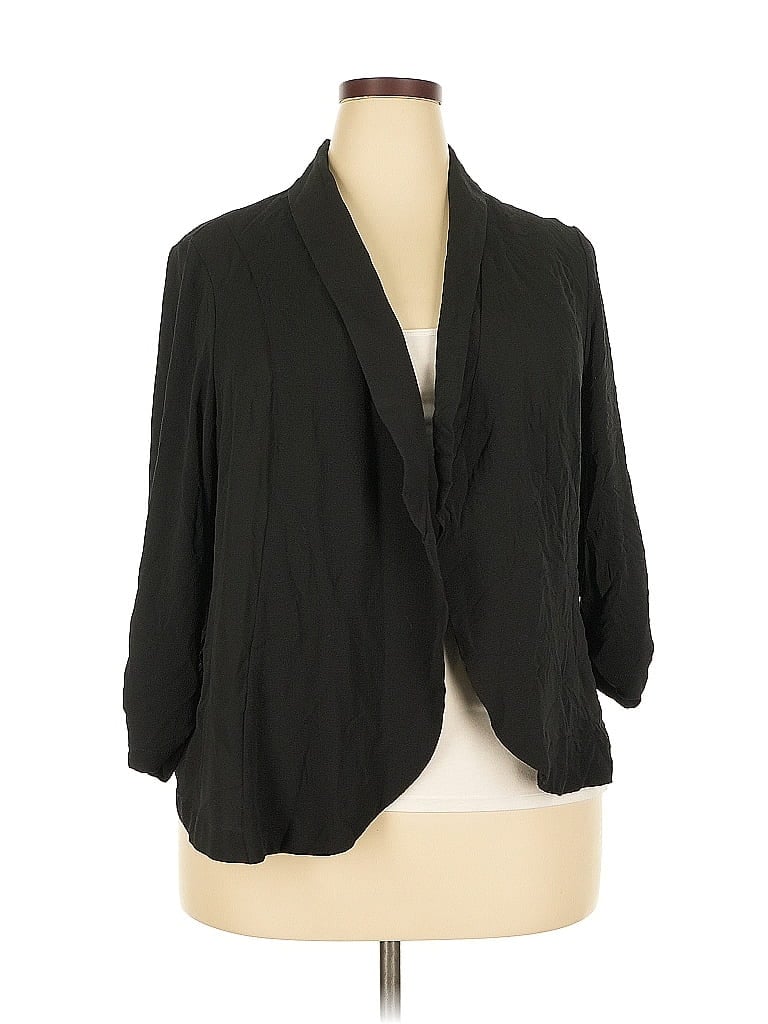 Pre-owned Torrid Cardigan Sweater In Black