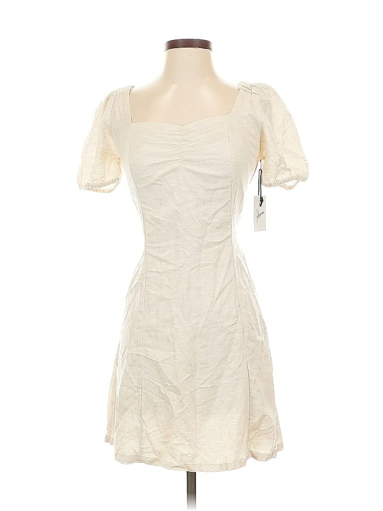 JAPNA Pre-owned Cocktail Dress In White