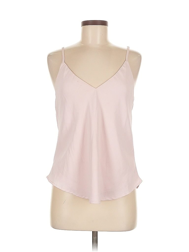 Pre-owned Unbranded Tank Top Pink Halter Neckline Tops
