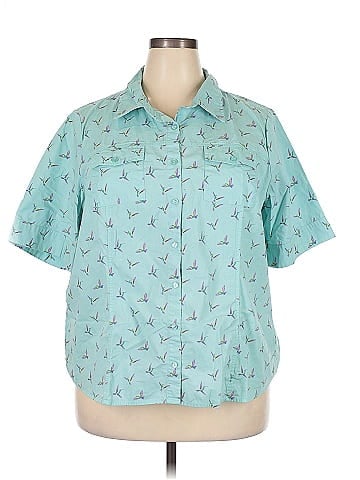 Cj Banks Short Sleeve Blouse (view 1)