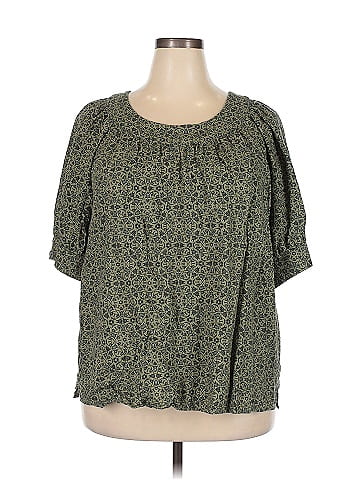 Cj Banks Short Sleeve Blouse (view 1)