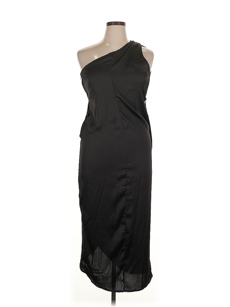 Pre-owned Shein Cocktail Dress In Black