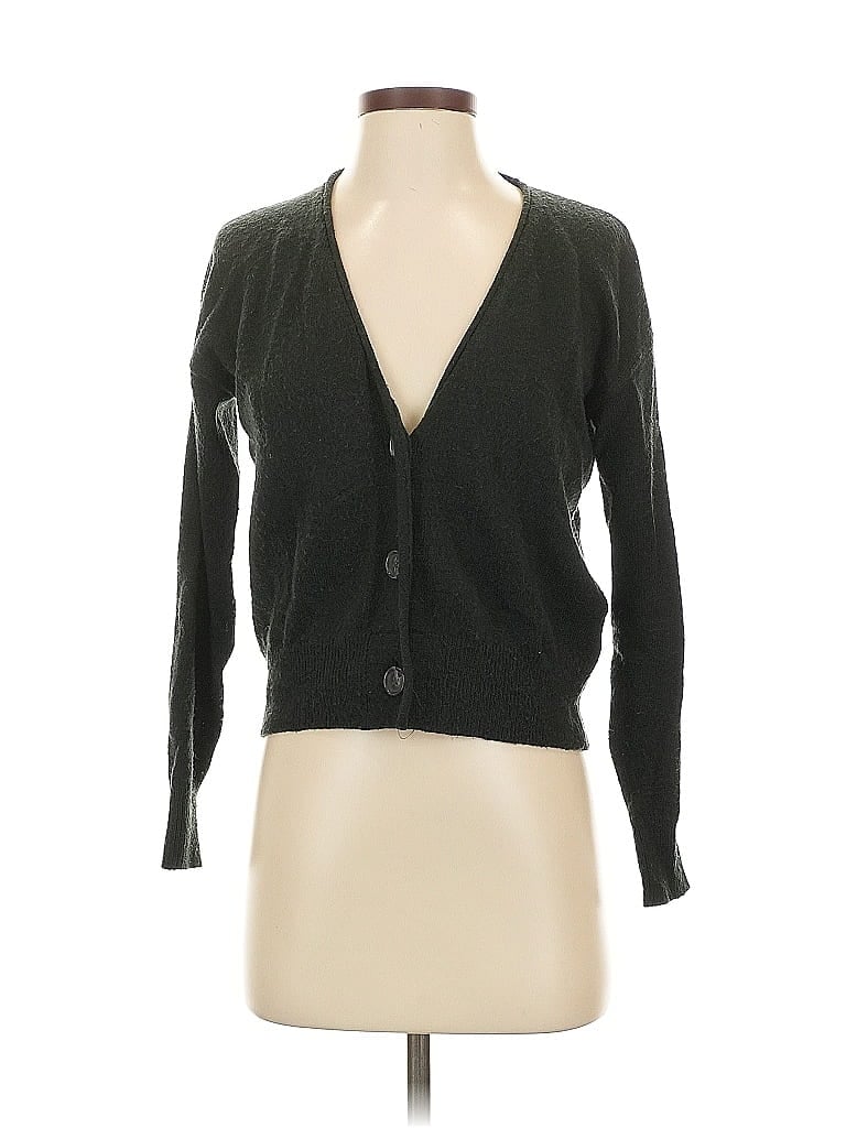 Pre-owned Banana Republic Factory Store Cardigan Sweater In Black