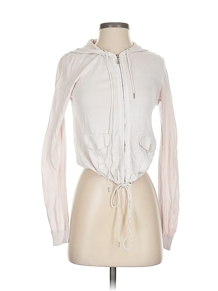 Pre-owned Theory Cardigan Sweater In Pink