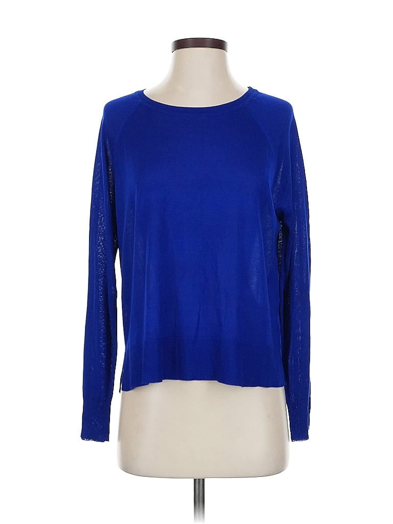 Click to view more detailed imagery on our partner's website Pre-owned Zara Long Sleeve T-shirt In Blue