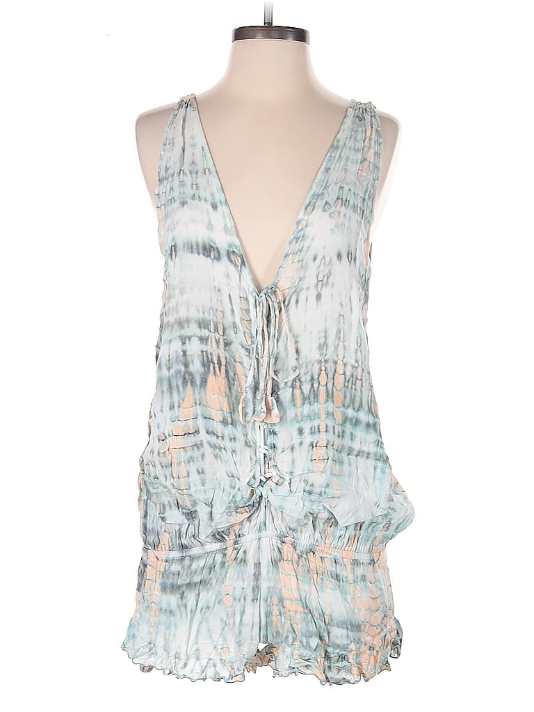 Pre-owned Tiare Hawaii Romper In Blue