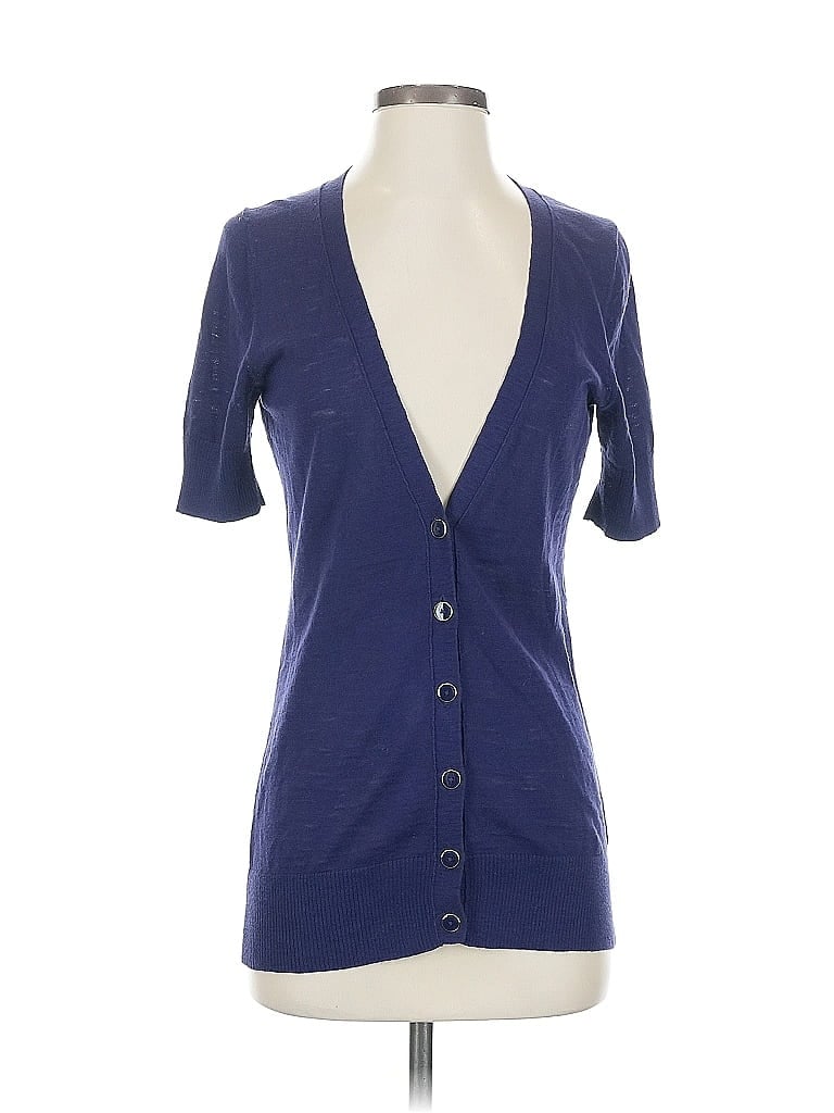 BANANA REPUBLIC Pre-owned Cardigan Sweater In Blue