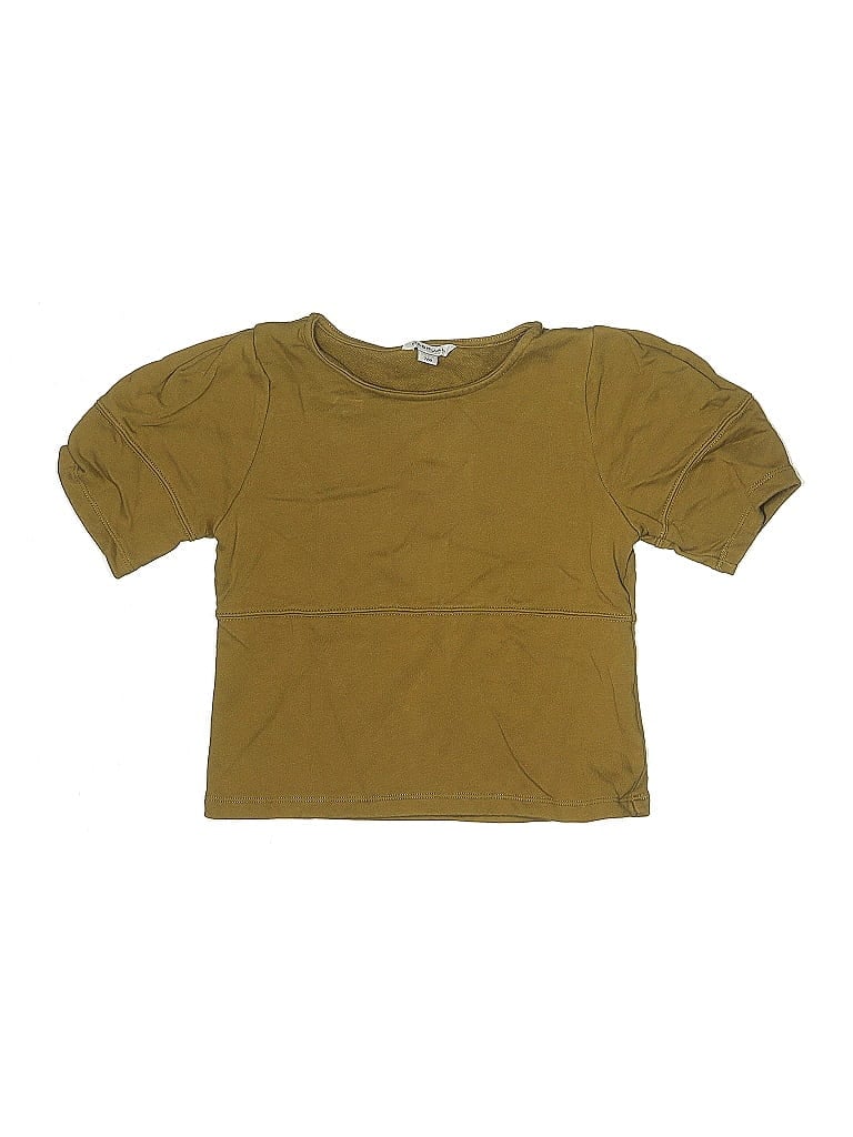 Click to view more detailed imagery on our partner's website Pre-owned Habitual Kids' Short Sleeve Top Green Crew Neck Tops