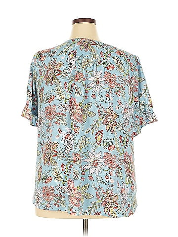 Ann Taylor LOFT Outlet Short Sleeve Blouse (view 2)