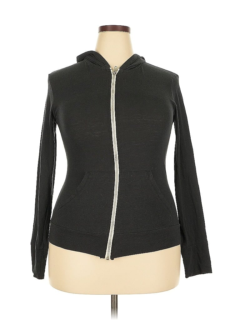 SOULCYCLE Pre-owned Zip Up Hoodie In Black