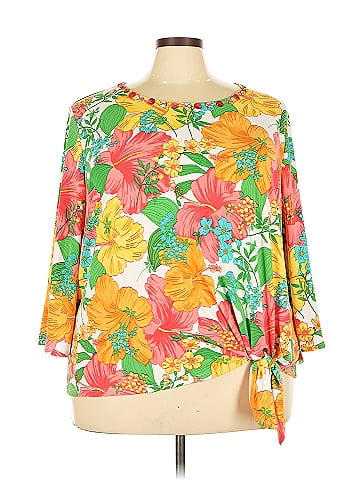 Ruby Rd. 3/4 Sleeve Blouse (view 1)