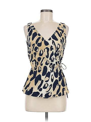 Diane von Furstenberg Sleeveless Silk Top (view 1)