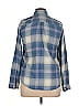 Abercrombie Plaid Blue Long Sleeve Button-Down Shirt Size 17 - photo 2